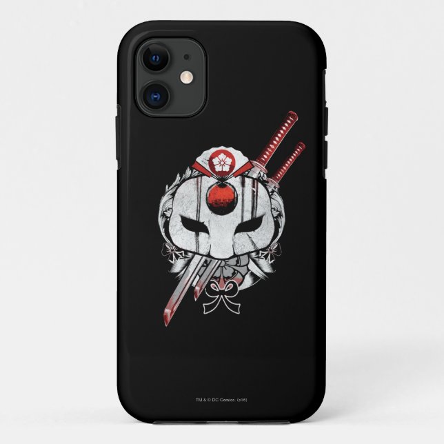 Suicide Squad | Katana Mask & Schwerter Tattoo Art Case-Mate iPhone Hülle (Rückseite)