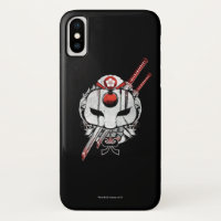 Suicide Squad | Katana Mask & Schwerter Tattoo Art