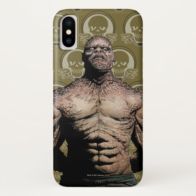 Suicide Squad | Killer Croc Comic Book Art Case-Mate iPhone Hülle (Rückseite)