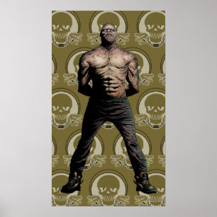 Suicide Squad   Killer Croc Comic Book Art Poster