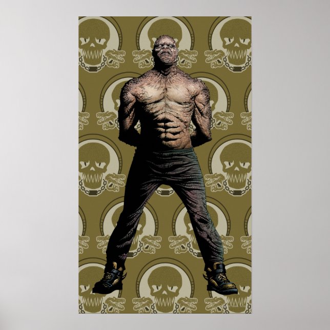 Suicide Squad | Killer Croc Comic Book Art Poster (Vorne)