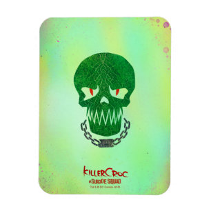 Suicide Squad   Killer Croc Head Icon Magnet