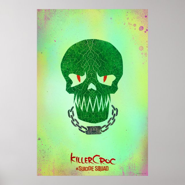 Suicide Squad Killer Croc | Head Icon Poster (Vorne)