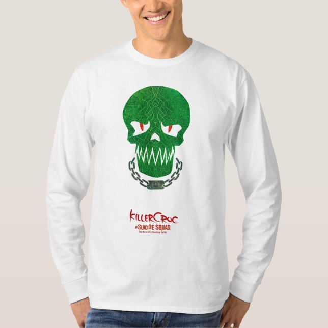 Suicide Squad | Killer Croc Head Icon T-Shirt (Vorderseite)