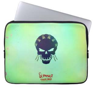 Suicide Squad   Kopf-Symbol für Slipknot Laptopschutzhülle