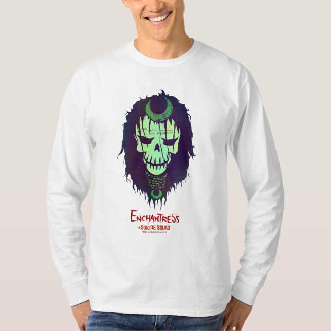 Suicide Squad | Kopf-Symbol für Verzauberer T-Shirt (Vorderseite)