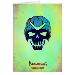 Suicide Squad   Kopf-Symbol von Boomerang