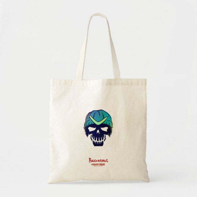 Suicide Squad | Kopf-Symbol von Boomerang Tragetasche (Vorne)