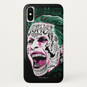 Suicide Squad   Lächeln Joker Kopf Sketch Case-Mate iPhone Hülle