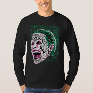 Suicide Squad   Lächeln Joker Kopf Sketch T-Shirt
