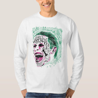 Suicide Squad | Lächeln Joker Kopf Sketch T-Shirt