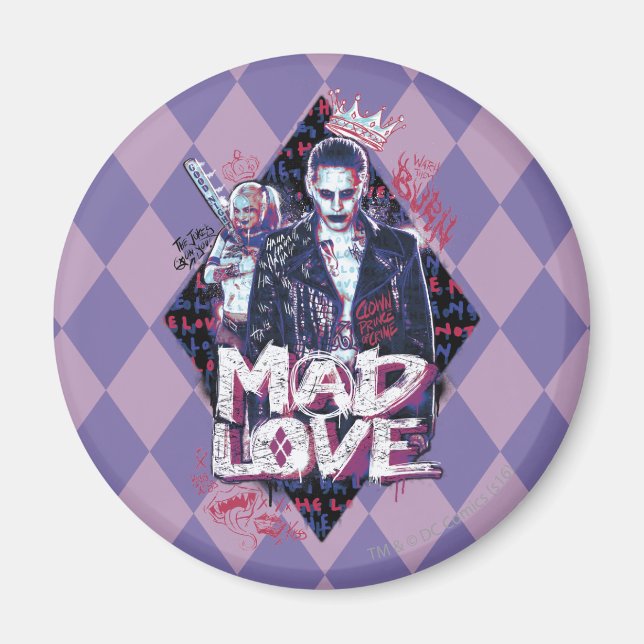 Suicide Squad | Mad Liebe Magnet (Vorne)