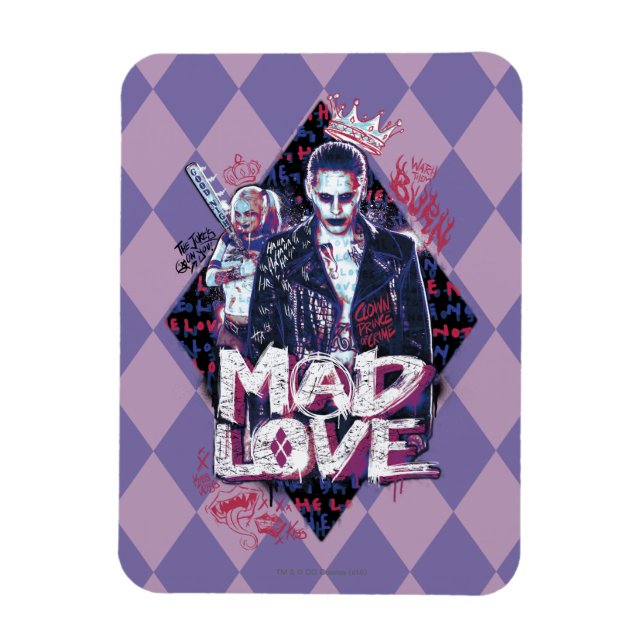 Suicide Squad | Mad Liebe Magnet (Vertikal)