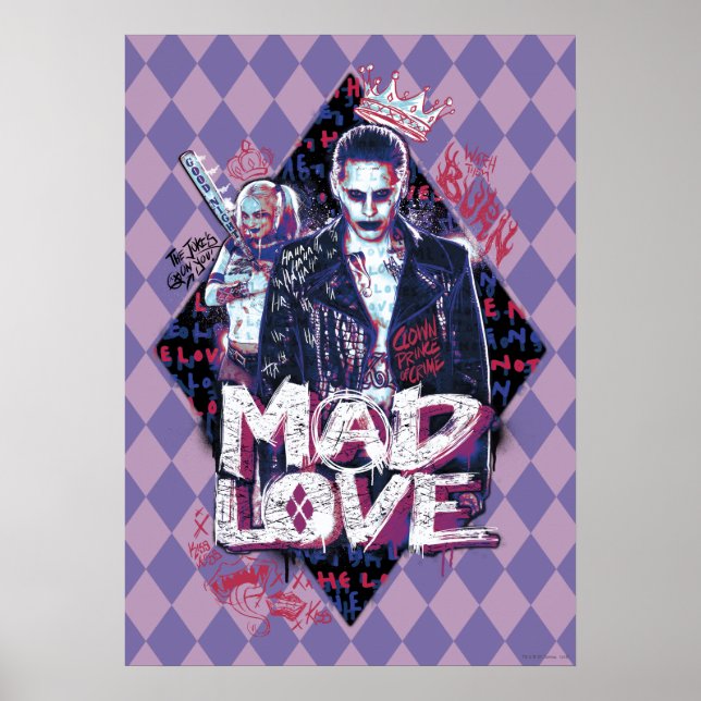 Suicide Squad | Mad Liebe Poster (Vorne)