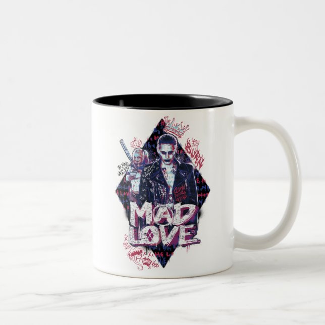 Suicide Squad | Mad Liebe Zweifarbige Tasse (Rechts)