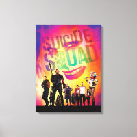 Suicide Squad | Orange Joker & Squad Movie Poster