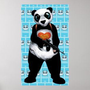 Suicide Squad Panda Poster