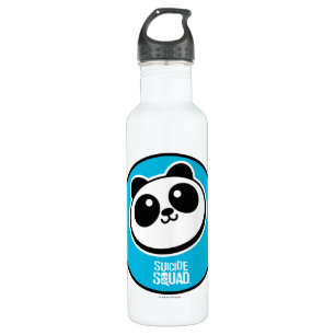 Suicide Squad Panda Purveyors Logo Edelstahlflasche