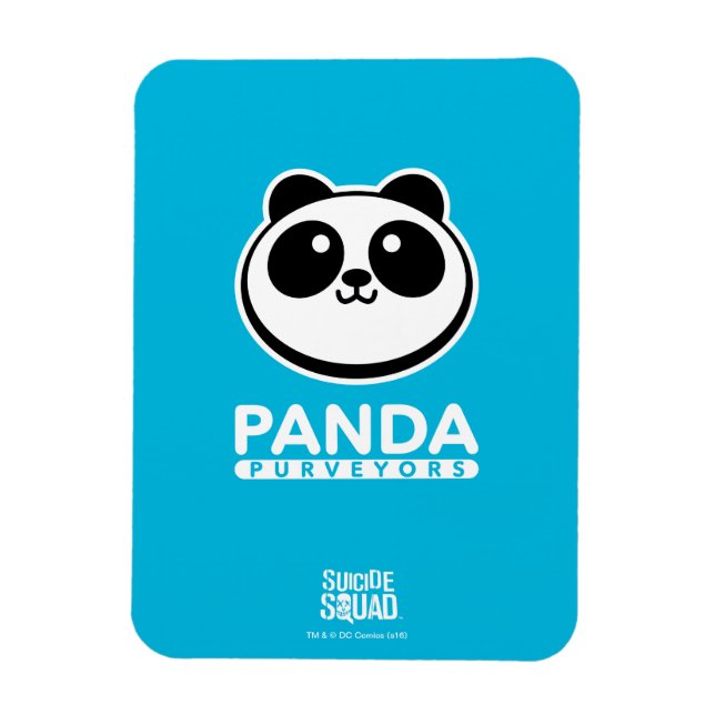 Suicide Squad | Panda Purveyors-Logo Magnet (Vertikal)