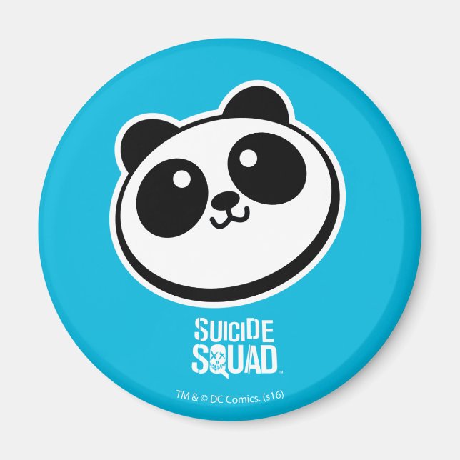 Suicide Squad | Panda Purveyors-Logo Magnet (Vorne)