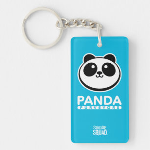 Suicide Squad Panda Purveyors Logo Schlüsselanhänger