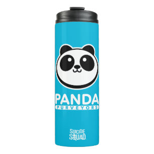 Suicide Squad   Panda Purveyors-Logo Thermosbecher