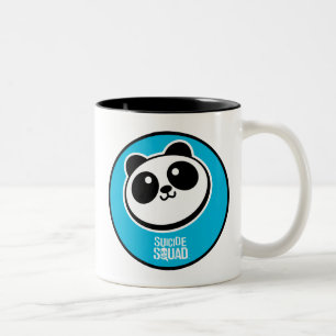 Suicide Squad Panda Purveyors Logo Zweifarbige Tasse