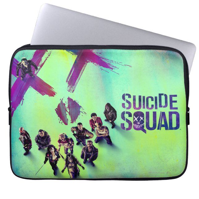 Suicide Squad | Poster der Gruppe Laptopschutzhülle (Vorderseite)