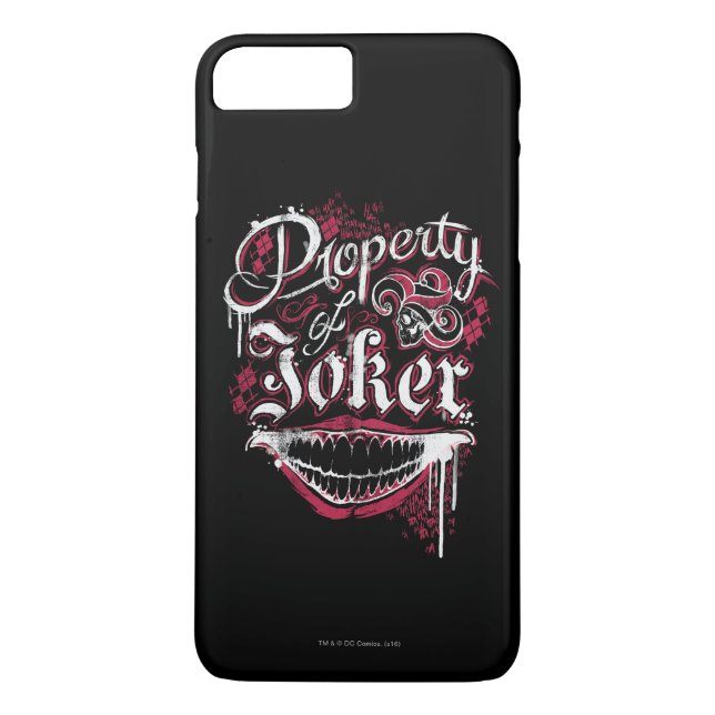 Suicide Squad Property of Joker Case-Mate iPhone Hülle (Rückseite)