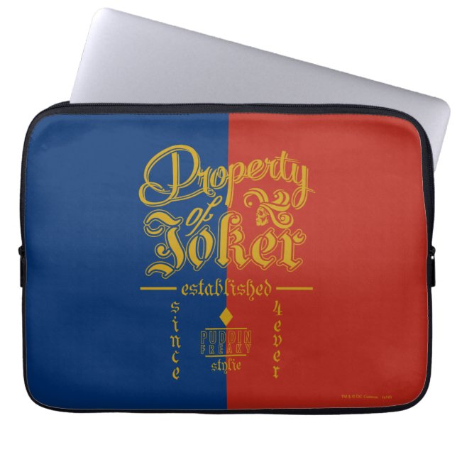 Suicide Squad | Puddin Freaky Laptopschutzhülle (Vorderseite)