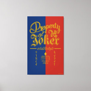 Suicide Squad   Puddin Freaky Leinwanddruck