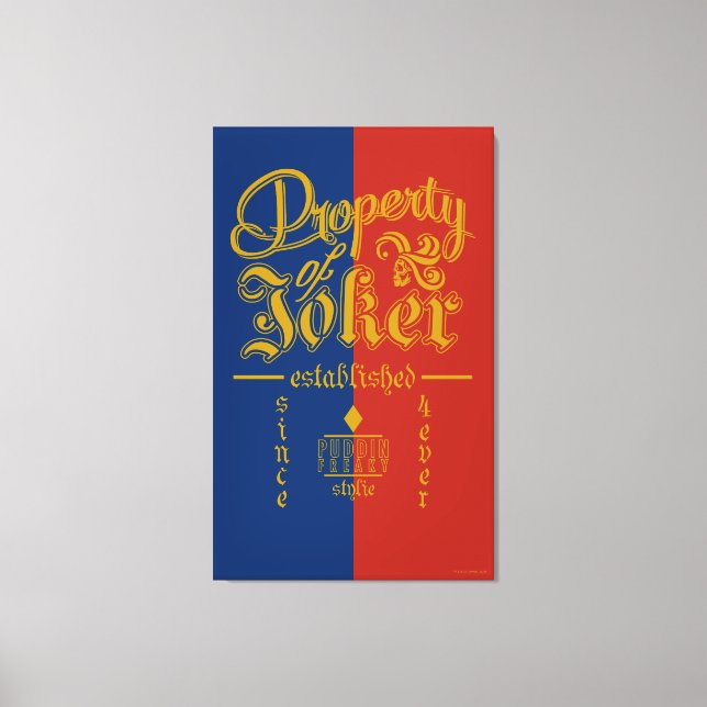 Suicide Squad | Puddin Freaky Leinwanddruck (Vorderseite)