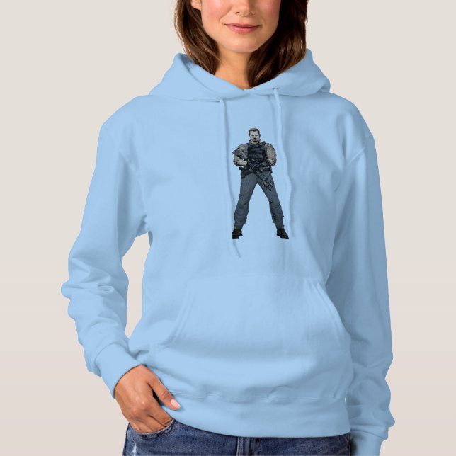 Suicide Squad | Rick Flag Comic Book Art Hoodie (Vorderseite)