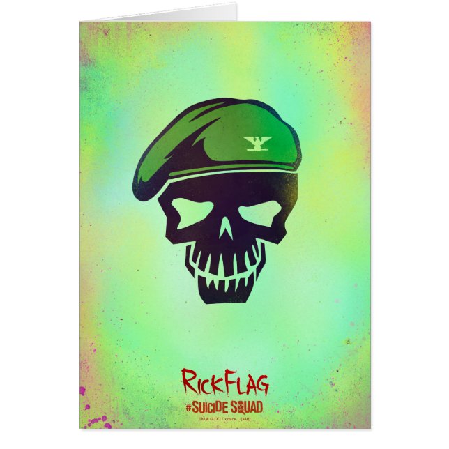 Suicide Squad | Rick Flag Head Icon (Vorne)