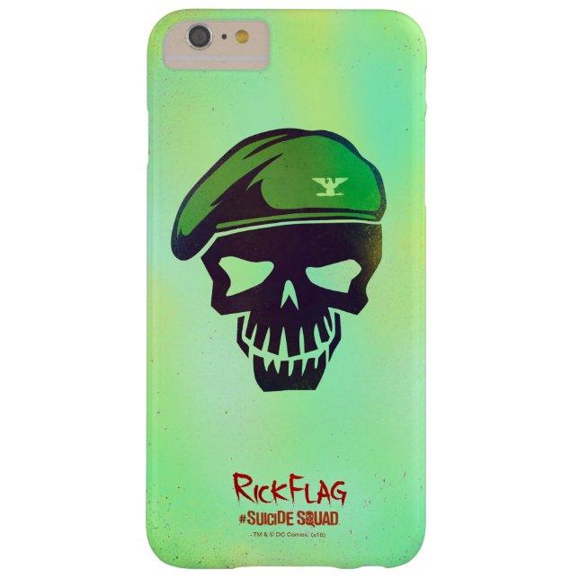 Suicide Squad | Rick Flag Head Icon Case-Mate iPhone Hülle (Rückseite)