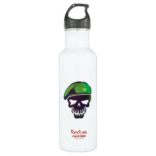Suicide Squad   Rick Flag Head Icon Trinkflasche