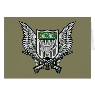 Suicide Squad   Rick Flag Winged Wappen Tattoo Art