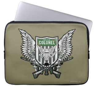 Suicide Squad Rick Flag Winged Wappen Tattoo Art Laptopschutzhülle