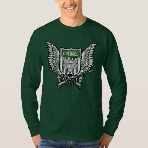 Suicide Squad Rick Flag Winged Wappen Tattoo Art T-Shirt