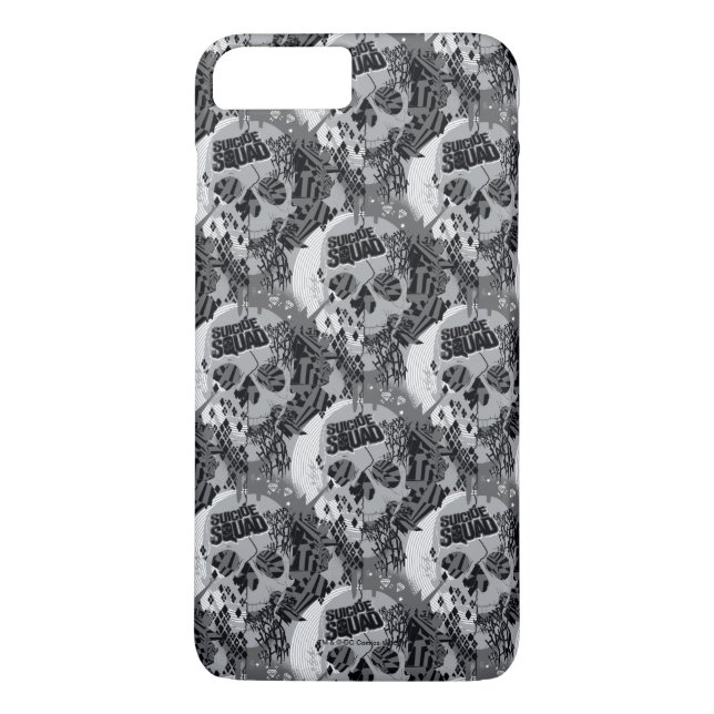 Suicide Squad | Schädelmuster Case-Mate iPhone Hülle (Rückseite)