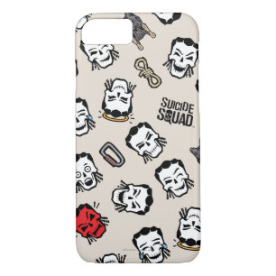 Suicide Squad Slipknot Emoji Pattern iPhone 8/7 Hülle
