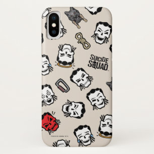 Suicide Squad   Slipknot Emoji Pattern Case-Mate iPhone Hülle