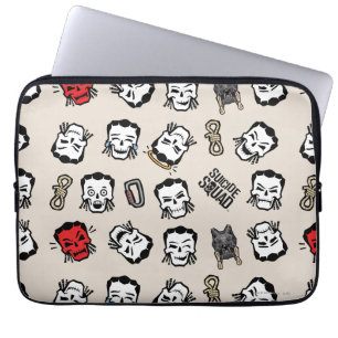 Suicide Squad Slipknot Emoji Pattern Laptopschutzhülle