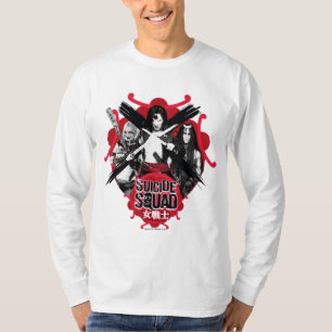 Suicide Squad   Squad Girls "Female Warrior" T-Shirt