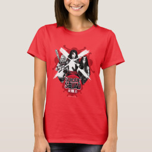 Suicide Squad Squad Girls "Female Warrior" T-Shirt