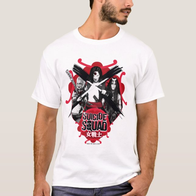 Suicide Squad | Squad Girls "Female Warrior" T-Shirt (Vorderseite)