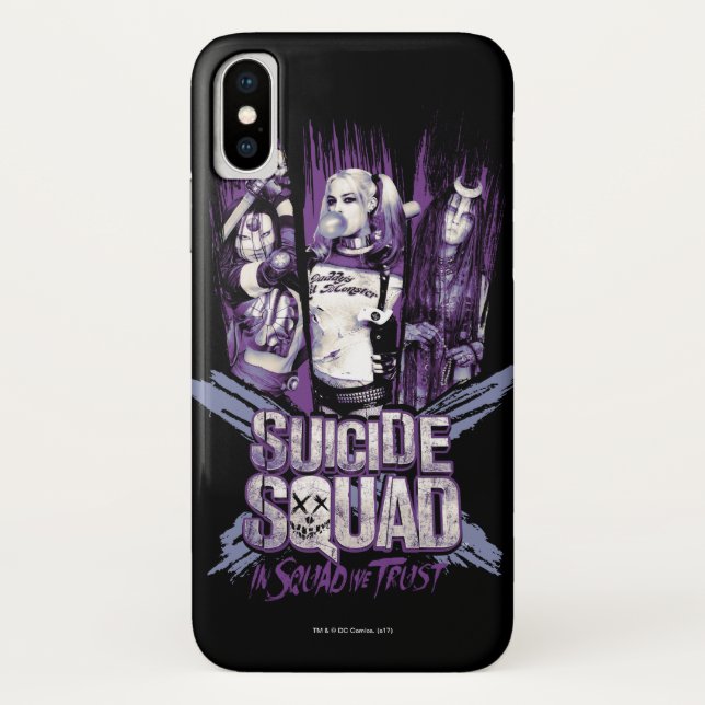 Suicide Squad | Squad Girls "In Squad We Trust" Case-Mate iPhone Hülle (Rückseite)