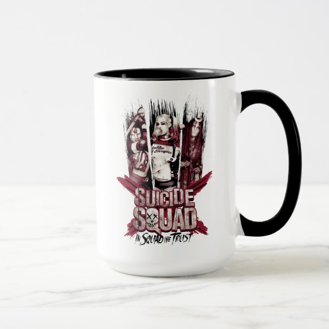 Suicide Squad | Squad Girls "In Squad We Trust" Tasse (Rechts)