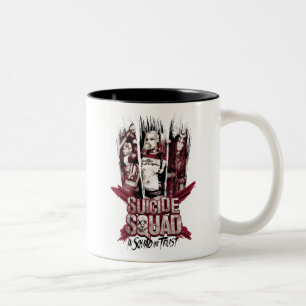 Suicide Squad   Squad Girls "In Squad We Trust" Zweifarbige Tasse