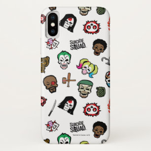 Suicide Squad   Suicide Squad Emoji Pattern Case-Mate iPhone Hülle